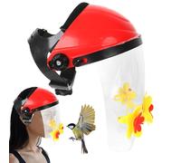 Hummingbird Feeder Hat, Wild Bird Feeder, Decorative Flower Helmet, Versatile Lightweight and Adjustable Design, Easy to Wear for Outdoor Wildlife Observation Gear