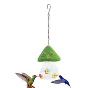 Hummingbird Feeder, Leak-Proof Hanging Feeder, No-Drip Easy Clean Design, Outdoor Feeding Supplies for Garden Window Deck Backyard Outside Birdwatching Nature Decoration