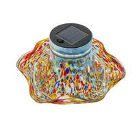 Hummingbird Feeder | Solar Powered Humming Bird Feeders for Outdoors, Feeding Supplies Stain Glass Solar Decorations, Garden Decor Lawn Ornaments for Outside Backyard Patio