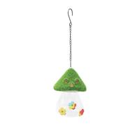Hummingbird Feeder, Wild Bird Feeder, Cute Mushroom Shape, Leak-Proof Hanging Feeding Station, Easy to Clean Accessory, for Outdoor Use Deck Window Patio Backyard, 3.74x5.51 inches