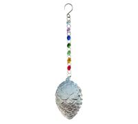 Hummingbird Feeders for Outdoors - Pine Cone Shape Food Stand, Decorative Nectar Feeding Station Providing Reliable Bird Attraction | Weather Resistant Hanging Garden Accessory Enhancing Outdoor