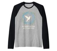 Hummingbird Meme Tiny Bird Big Energy Nectar Nature Manche Raglan