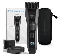 HUMMINGBIRD MK14 BeardMaster - Tondeuse à barbe de qualité supérieure pour homme, cadran de précision, 20 réglages de longueur réglables, lame en T en acier inoxydable, rechargeable sans fil USB-C