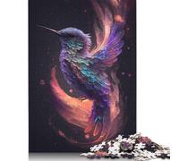 Hummingbird of Fantasies Puzzles Imposible,desafío Para Adultos Juego Educativo 1000 Piezas Obra De Arte De Juego De Para Adultos Y Niños Mayores De 12 Años 1000pcs (38x26cm)
