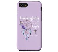 Hummingbird Purple Hummingbirds Appear When Angels are Near Coque pour iPhone SE (2020) / 7/8