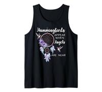Hummingbird Purple Hummingbirds Appear When Angels are Near Débardeur