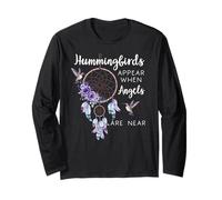 Hummingbird Purple Hummingbirds Appear When Angels are Near Manche Longue