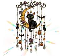 Hummingbird Wind Chimes for Outside - Ghost Bird Acrylic, Sun Catcher