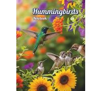 Hummingbirds Notebook: Birds 007/8.25x11/::