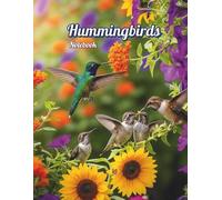 Hummingbirds Notebook: Birds 007/8.5x11/=