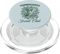 Hummingbirds Social Club Vintage Amoureux des Oiseaux PopSockets PopGrip pour MagSafe