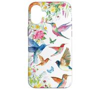 Hummingbirds Within Florals and Butterflies Bird Lover Coque pour iPhone 16 Plus