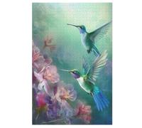 HummingOiseau Puzzles Adulte 1000 Pieces Cadeau Famille Puzzle Classique 3D EnfantsJouet en Bois Cadeau Unique 78×53cm