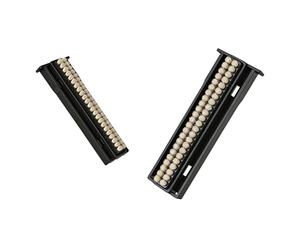 HumminGuru, 2 brosses en poils de chèvre pour lave-disques EZ, rechange | Réglage de pression par ressort intégré, poils ultra-doux antistatiques pour nettoyer les vinyles et protéger des rayures