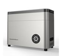 HumminGuru Nettoyeur de disques Vinyle à Ultrasons-Nettoyage Professionnel à Ultrasons LP 40 kHz avec séchage Automatique, capacité de 350ml,filtres à air et à Eau Inclus (NOVA Sable Blanc 7"/10"/12")