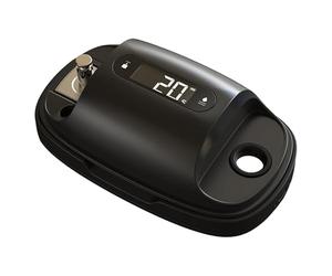 HumminGuru Nettoyeur ultrasonique de stylet pour aiguilles de disque + Jauge de pression du stylet, Nettoyeur ultrasonique d'aiguille de disque de 110 kHz pour cartouche MM MC.