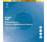 HumminGuru Pochettes intérieures premium (x50) - Pochettes vinyle