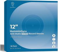 HumminGuru Pochettes intérieures x50 (Disques 12") - Pochettes vinyle