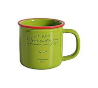 HUMOCHUSON Coffee Cup Tasse En Céramique 400 Ml Pour Le Petit-Déjeuner, Le Thé Au Lait Et Le Café