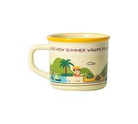 HUMOCHUSON Mugs Et Tasses À Café Tasse En Céramique Four Seasons 380 Ml Pour Petit-Déjeuner, Lait, Café, Couple, Convient Aux Hommes Et Aux Femmes, Peut Être Chauffée Au Micro-Ondes.