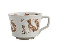 HUMOCHUSON Tasses À Café En Céramique Tasse En Céramique De 350 Ml, Tasse À Café Et Lait Rétro Japonaise, Adaptée Au Restaurant À Domicile, Au Petit-Déjeuner, Au Thé De L'Après-Midi