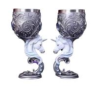 HUMOCHUSON Tasses À Expresso Deux Ensembles De Gobelets Médiévaux Européens Rétro Adaptés Aux Ornements De Décoration De Bar À Thème Pour Hommes Passionnés D'Histoire Et De Culture - Cheval Blanc