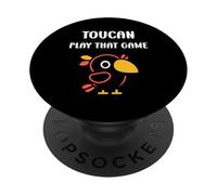 Humor Animals Toucan Toco Simple Bird Play Toucan PopSockets PopGrip Adhésif