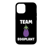 Humor Food Eggplant Simple Team Eggplant Coque pour iPhone 12/12 Pro