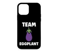 Humor Food Eggplant Simple Team Eggplant Coque pour iPhone 12 Mini