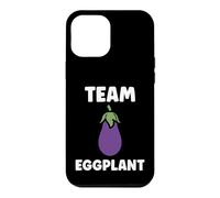 Humor Food Eggplant Simple Team Eggplant Coque pour iPhone 12 Pro Max