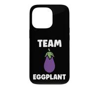Humor Food Eggplant Simple Team Eggplant Coque pour iPhone 13 Pro