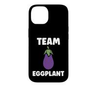 Humor Food Eggplant Simple Team Eggplant Coque pour iPhone 14