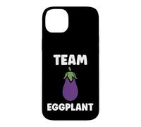 Humor Food Eggplant Simple Team Eggplant Coque pour iPhone 14 Plus
