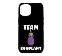 Humor Food Eggplant Simple Team Eggplant Coque pour iPhone 15