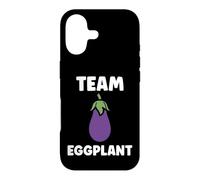 Humor Food Eggplant Simple Team Eggplant Coque pour iPhone 17