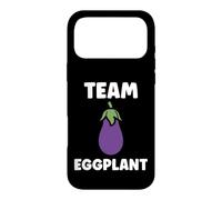 Humor Food Eggplant Simple Team Eggplant Coque pour iPhone 17 Pro Max