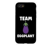 Humor Food Eggplant Simple Team Eggplant Coque pour iPhone SE (2020) / 7/8