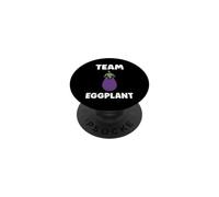 Humor Food Eggplant Simple Team Eggplant PopSockets PopGrip Adhésif