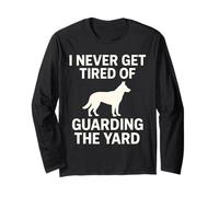 Humor German Shepherd Dog Owner Manche Longue