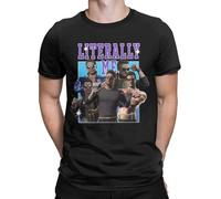Humor Johnny Cage is Literally Me T-Shirts Men Black M