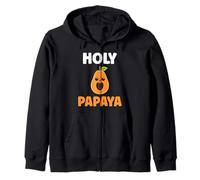Humor Papaya Fruit Quote Holy Papaya Sweat à Capuche