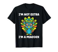 Humor peacock animals minimalist simple i'm a peacock T-Shirt