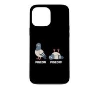 Humor Pigeon Pigeoff Word Game Drawing Bird Coque pour iPhone 13 Pro Max