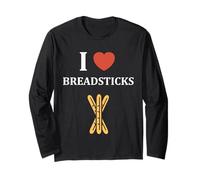 Humor Small Bread Breadstick Simple i Love Breadsticks Manche Longue