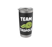 Humor Tadpole larva minimalist small simple team Tadpole Gobelet isotherme en acier inoxydable double paroi