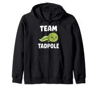 Humor Tadpole Larva Minimalist Small Simple Team Tadpole Sweat à Capuche