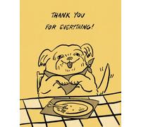 Humor Us Greeting Cards: Thank You - Thank you for everything! (Pack of 6)