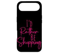 Humoristique BFF Besties I'd Rather Be Shopping pour Femme Coque pour iPhone Air