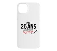 Humour 26 Ans à Signer Anniversaire Signature 26 Ans Coque pour iPhone 14 Plus