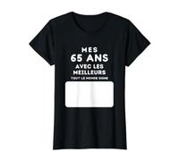Humour 65 Ans à Signer Anniversaire - Anniv 65 Ans Signature T-Shirt Graphique avec Valeur